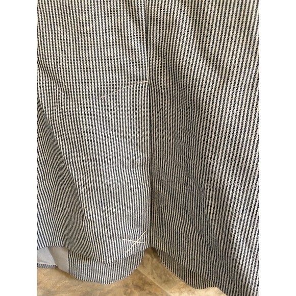 Catherine Malandrino Women’s Sz‎ S Blue Pinstripe Blazer — Single-Breasted - Picture 8 of 12